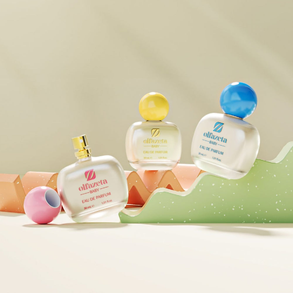 Olfazeta by Chogan - Collection Baby & Enfants : flacons d’eau de parfum 30 ml hypoallergéniques pour enfants – cadeau parfait à offrir, commandez en ligne dès maintenant